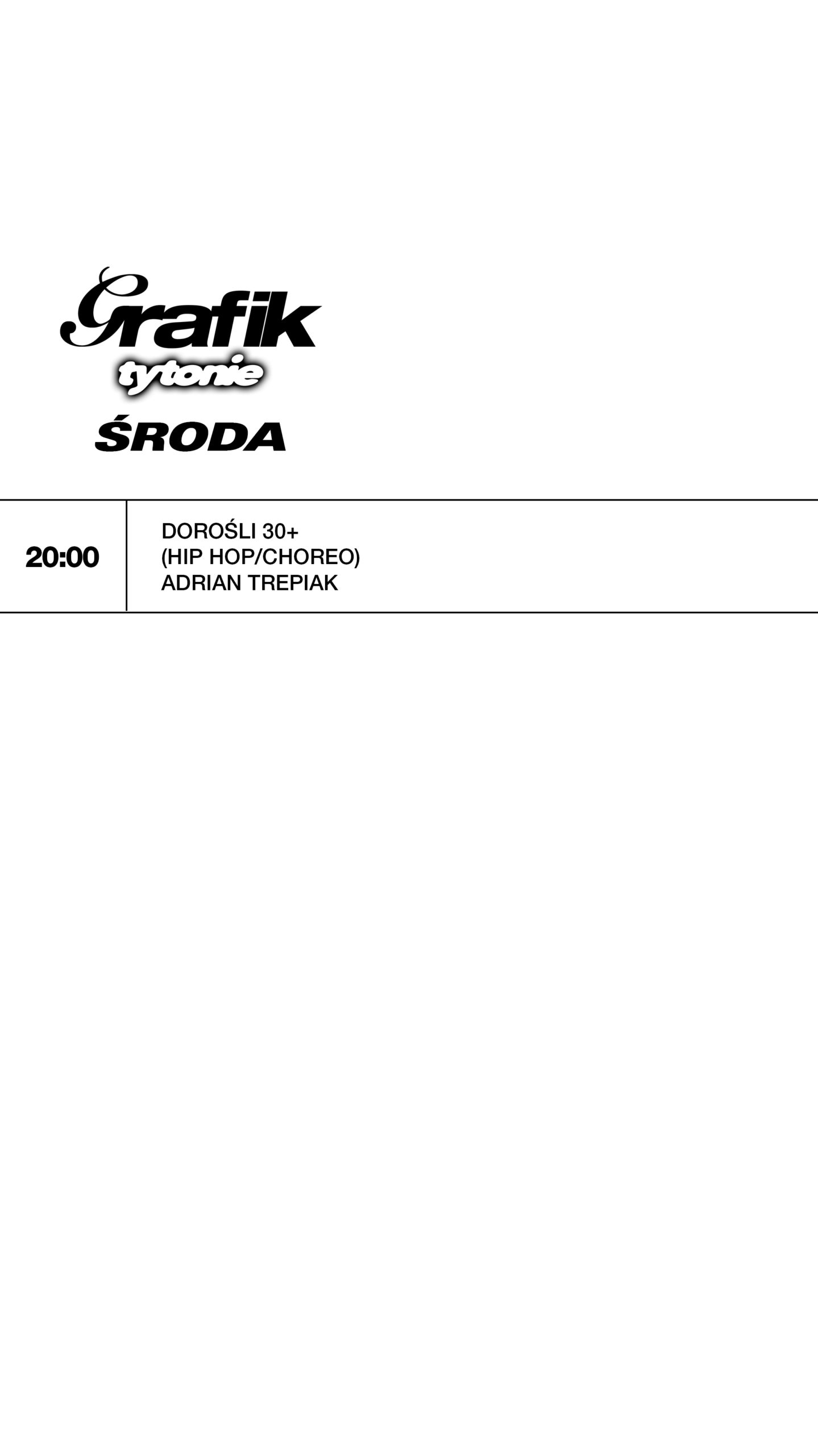 Grafik Tyotnie story - ŚRODA Z DOPISKIEM